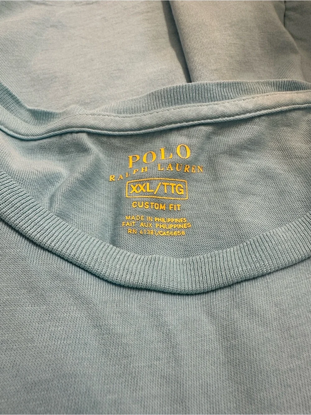 Polo by Ralph Lauren Men's Turquoise Graphic Anchor Tee
